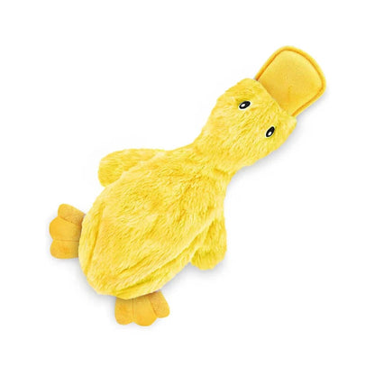 Soft Squeaky Duck Plush Dog Toy | Interactive Chew & Fetch Toy